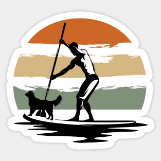 SUP with Pup Sticker